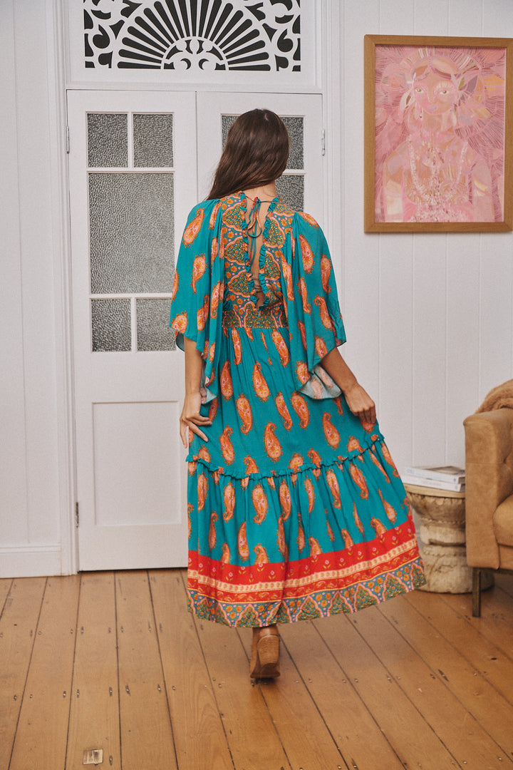 Jaase Melody Raya Maxi Dress Back View