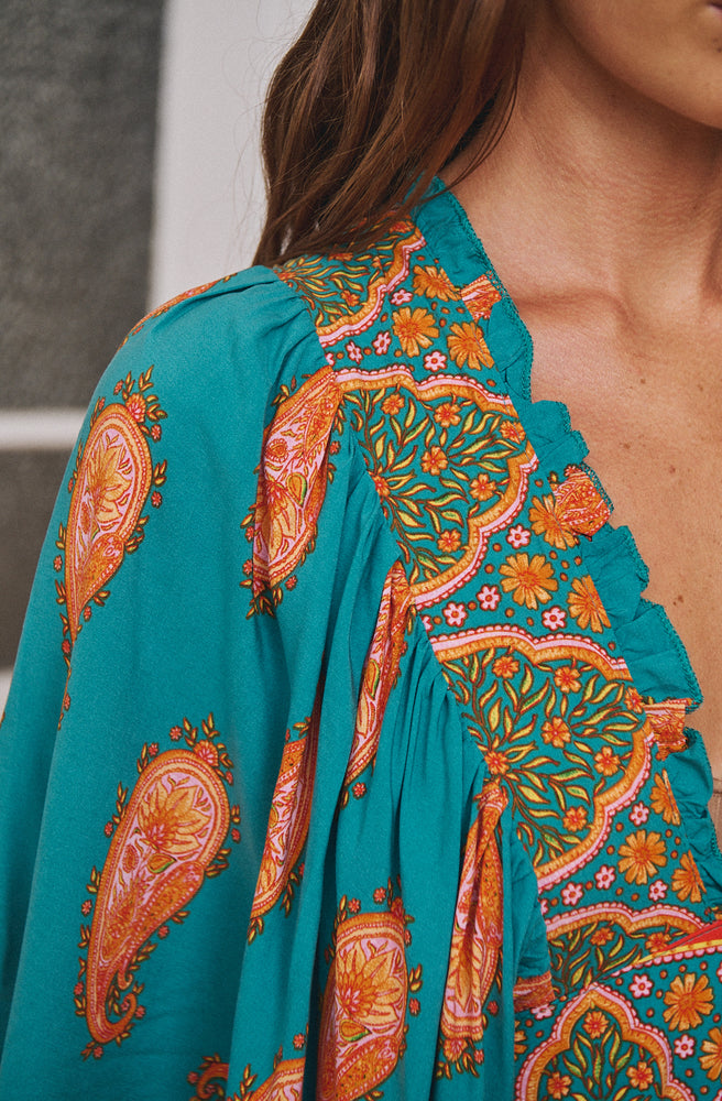 Jaase Melody Raya Maxi Dress Close Up