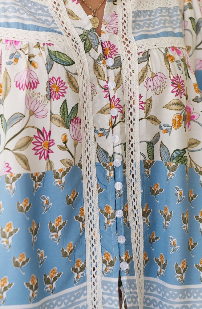 Jaase Pixie Petals Bee Blouse Close Up