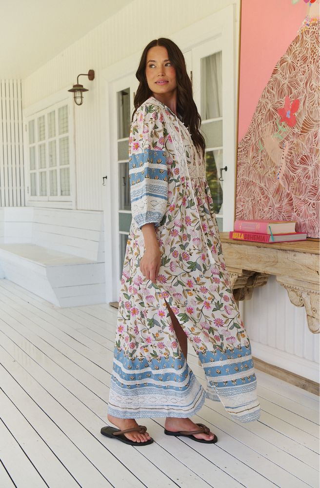 Jaase Pixie Petals Meadow Maxi Dress Side View