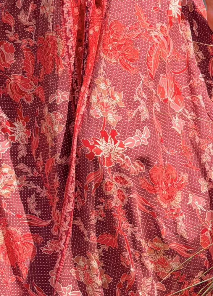 Jaase Ziggy Pearl Midi Dress Close Up