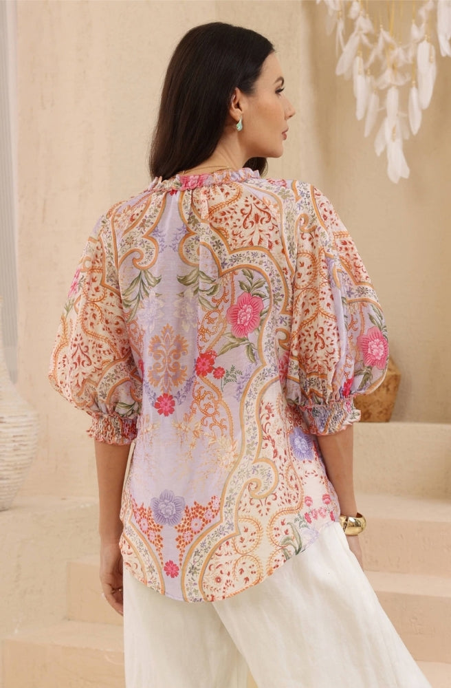 Lilac Garden Blouse