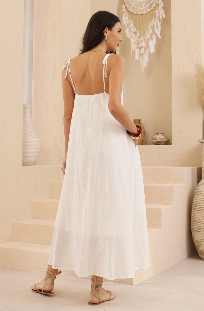 Luna Cotton Lace Dress
