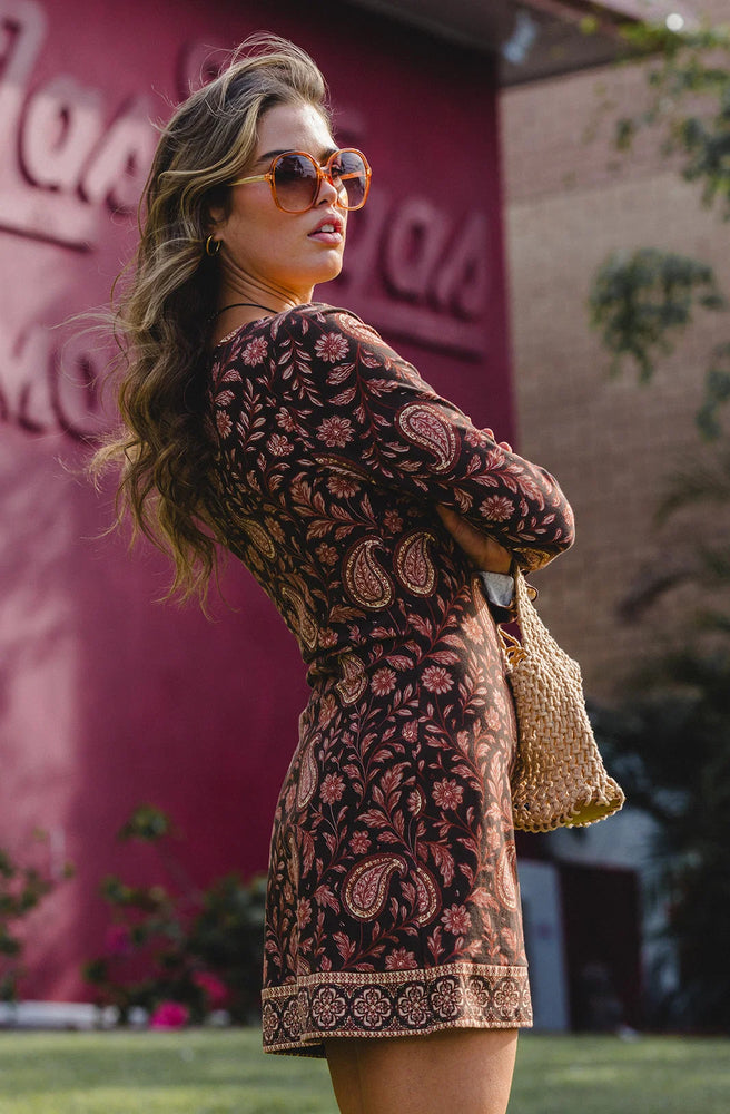Marlo Clover Mini Dress