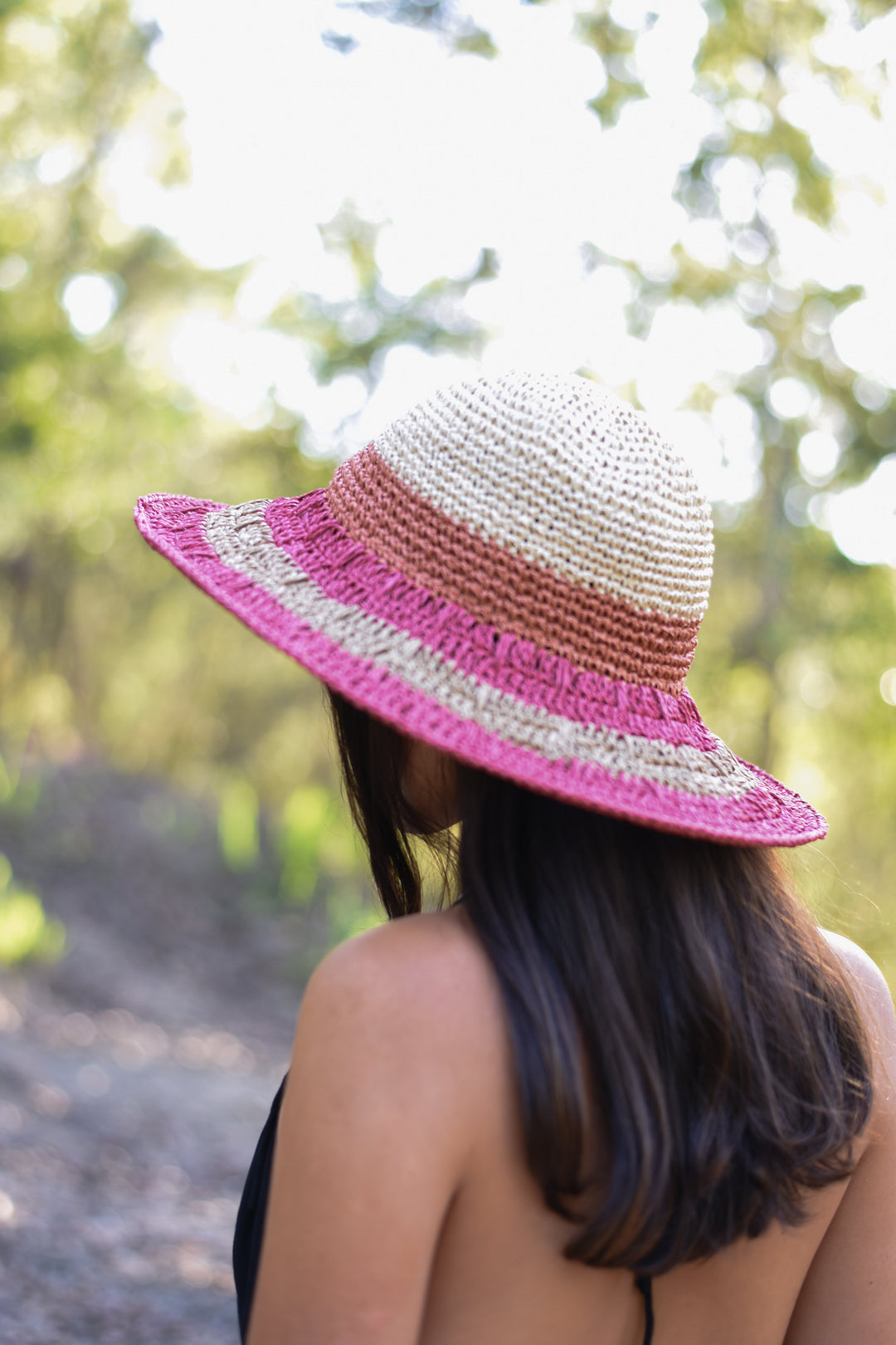 Medium Blush Brim Sun Hat