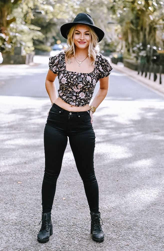 Midnight Essence Lauren Top Front View