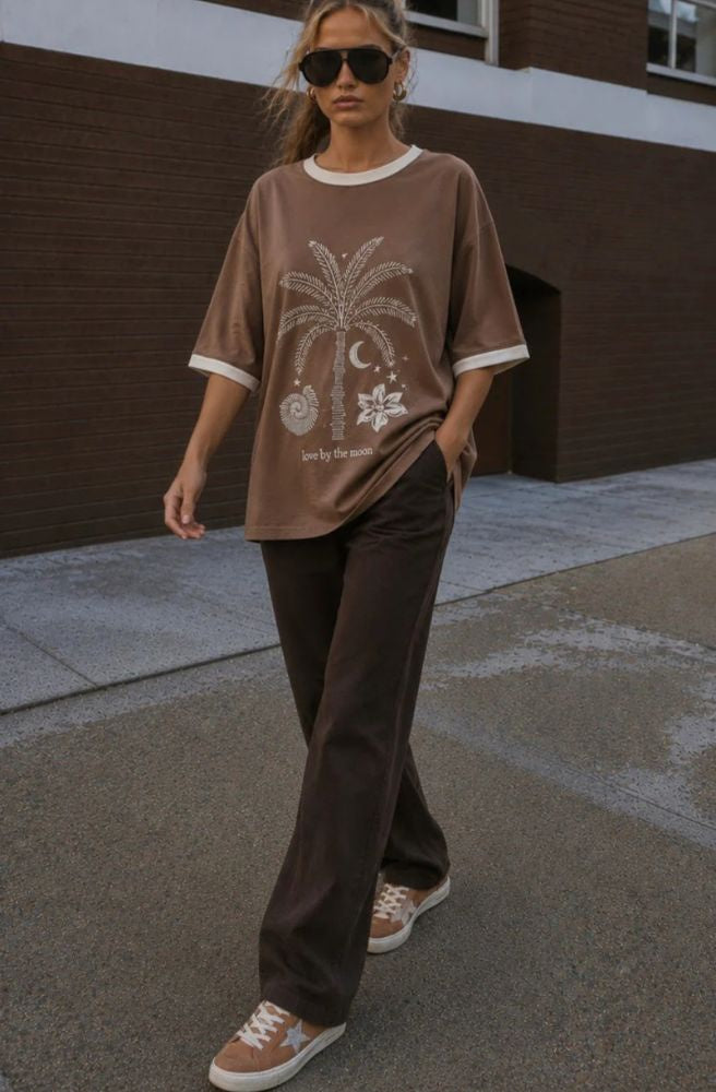 Mocha Palm Tee
