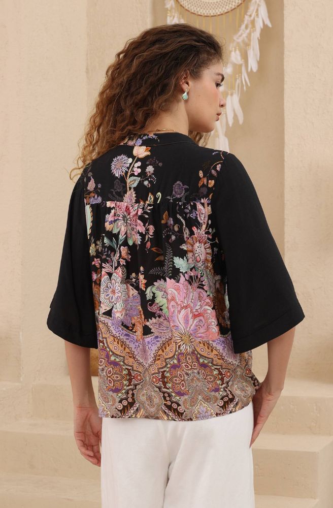 Moonlit Bloom Top