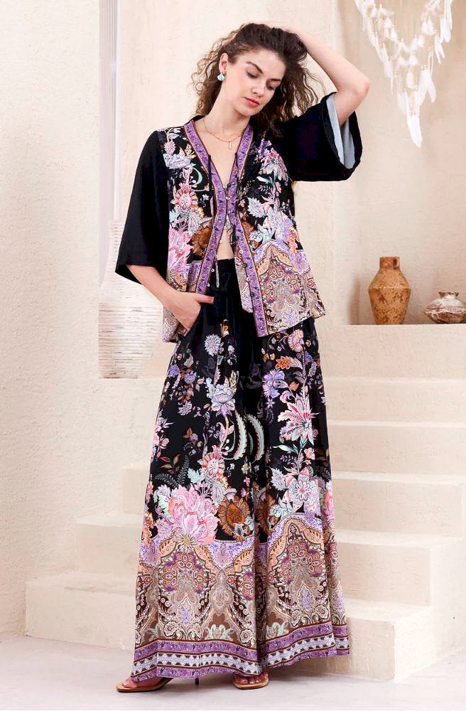 Moonlit Bloom Top