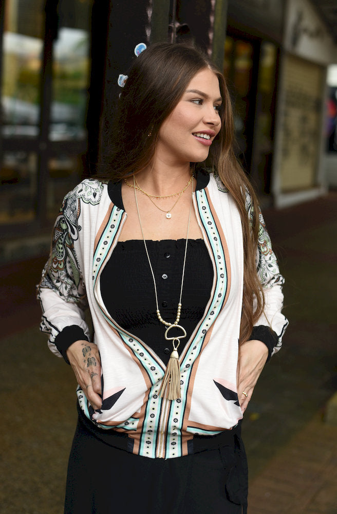 Palm Rio Bomber Jacket