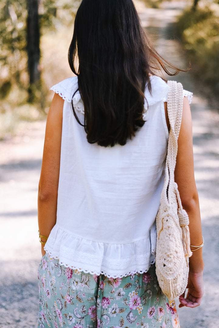 Pastel Mosaic Maxi Pants