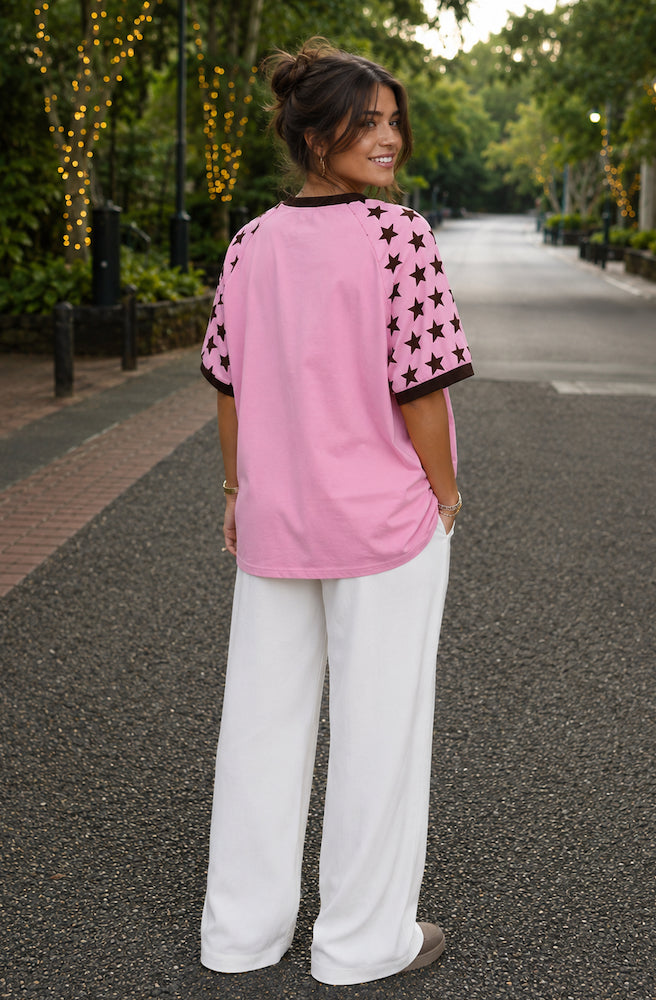 Pink Rodeo Yeehaw Tee