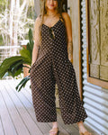 Polkadot Brown Holy Pantsuit