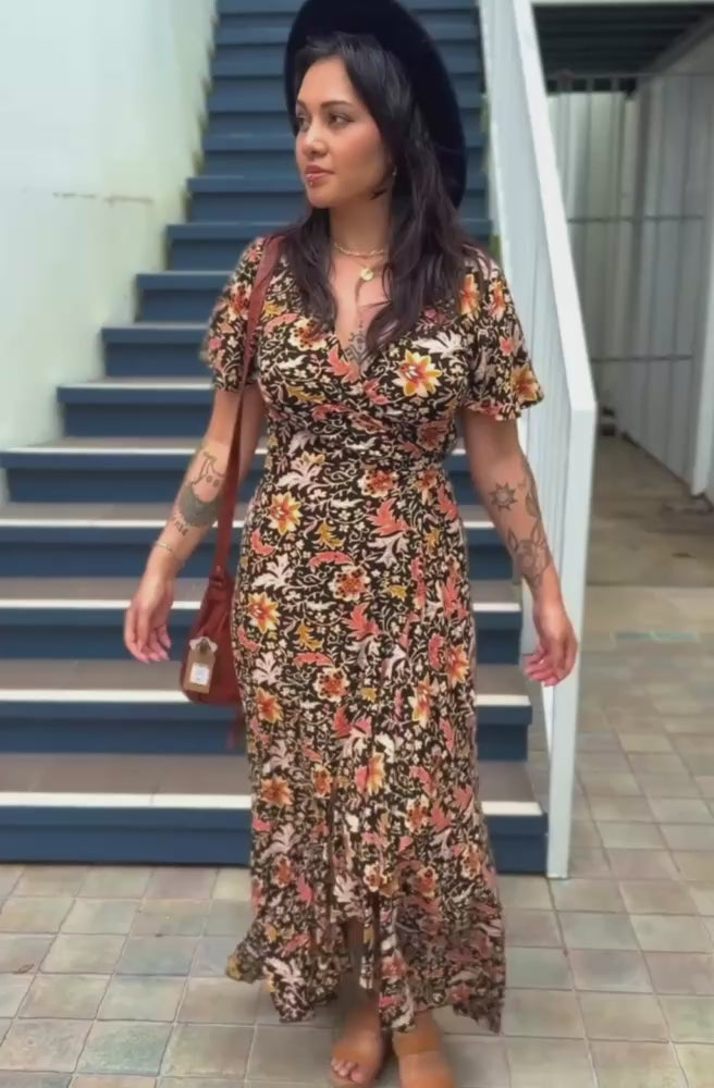 Seraphina Nymph Wrap Dress