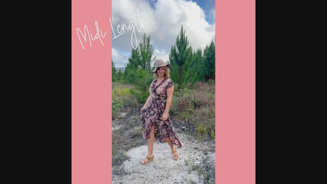 Jaase Ziggy Pearl Midi Dress