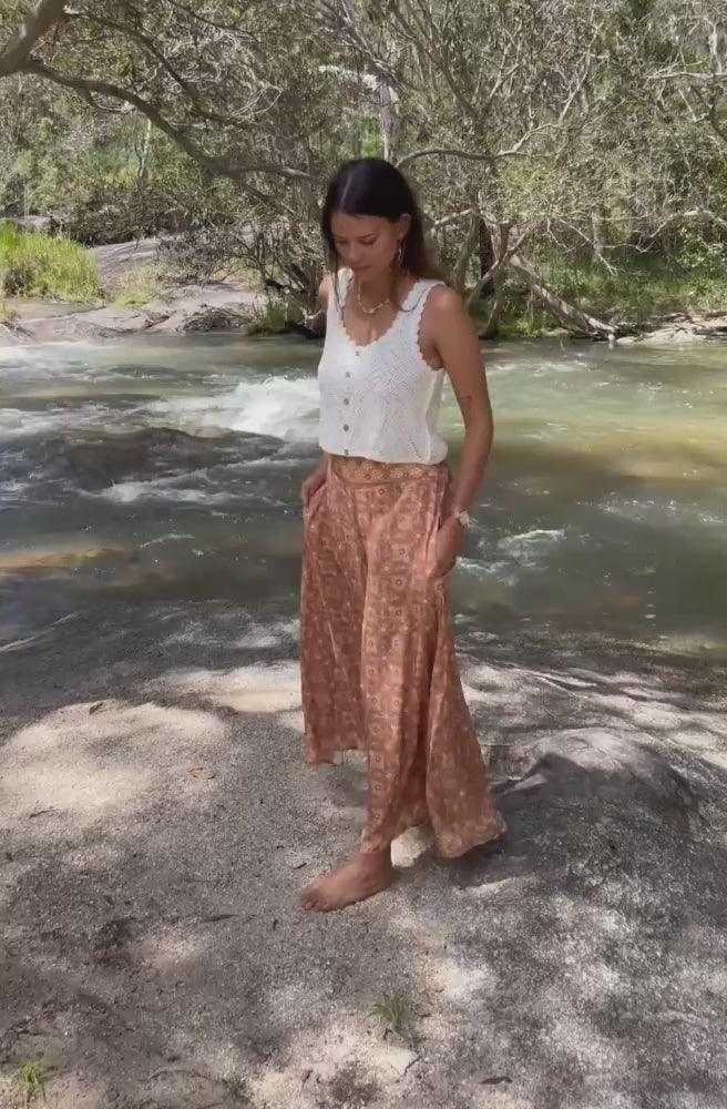 Brown Bayou Drifter Pants