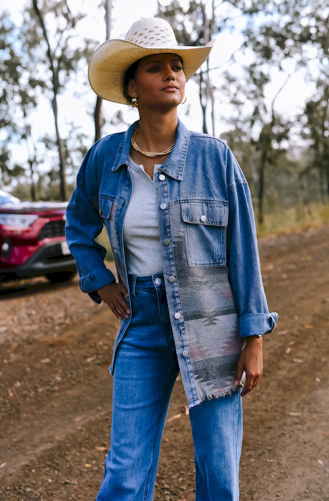 Rose Mesa Denim Jacket
