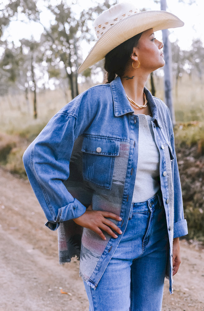 Rose Mesa Denim Jacket