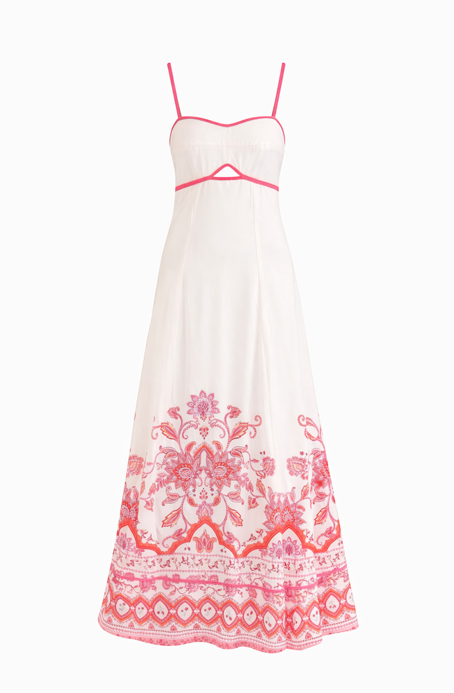 Rosevine Santorini Maxi Dress-front-view
