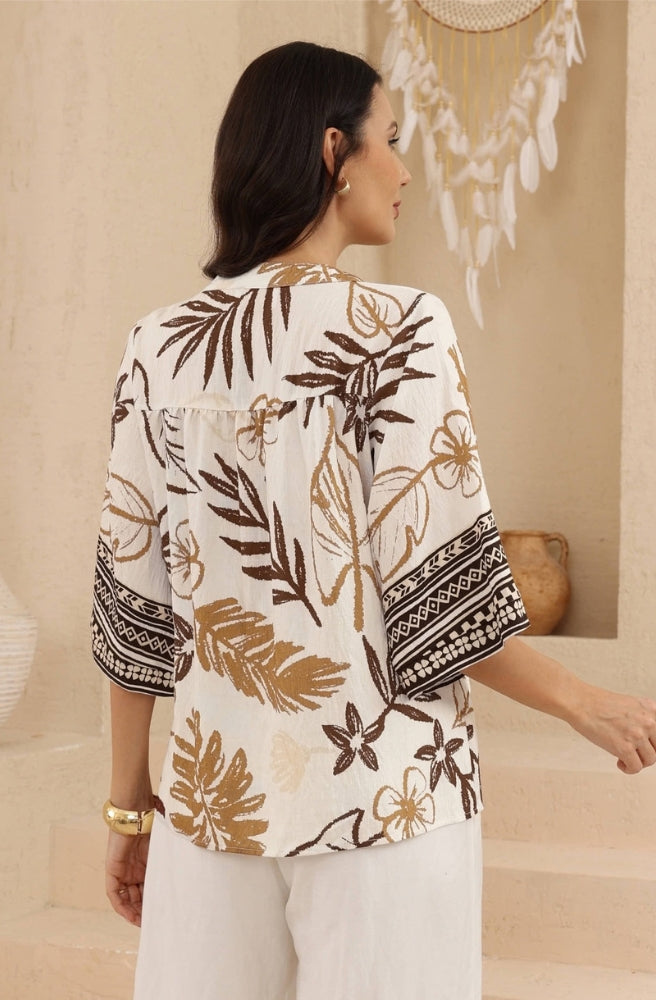 Sahara Botanical Blouse