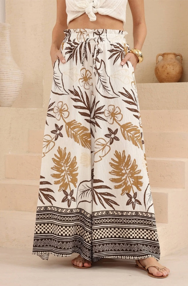 Sahara Botanical Maxi Pants