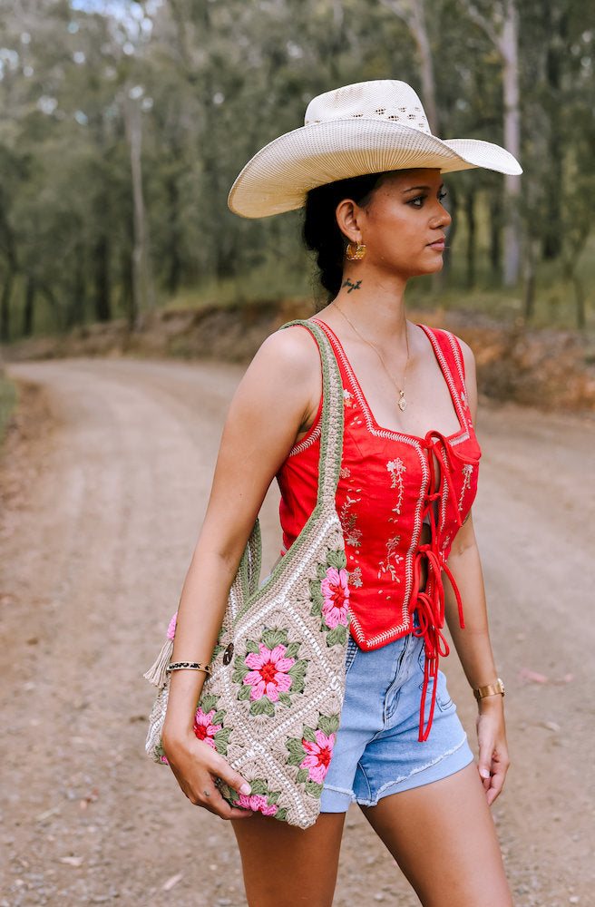 Serephina Vest Red