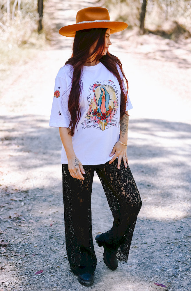 White Hail Mary Tee