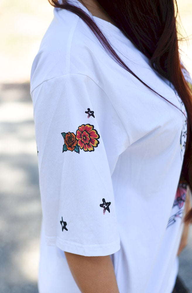 White Hail Mary Tee
