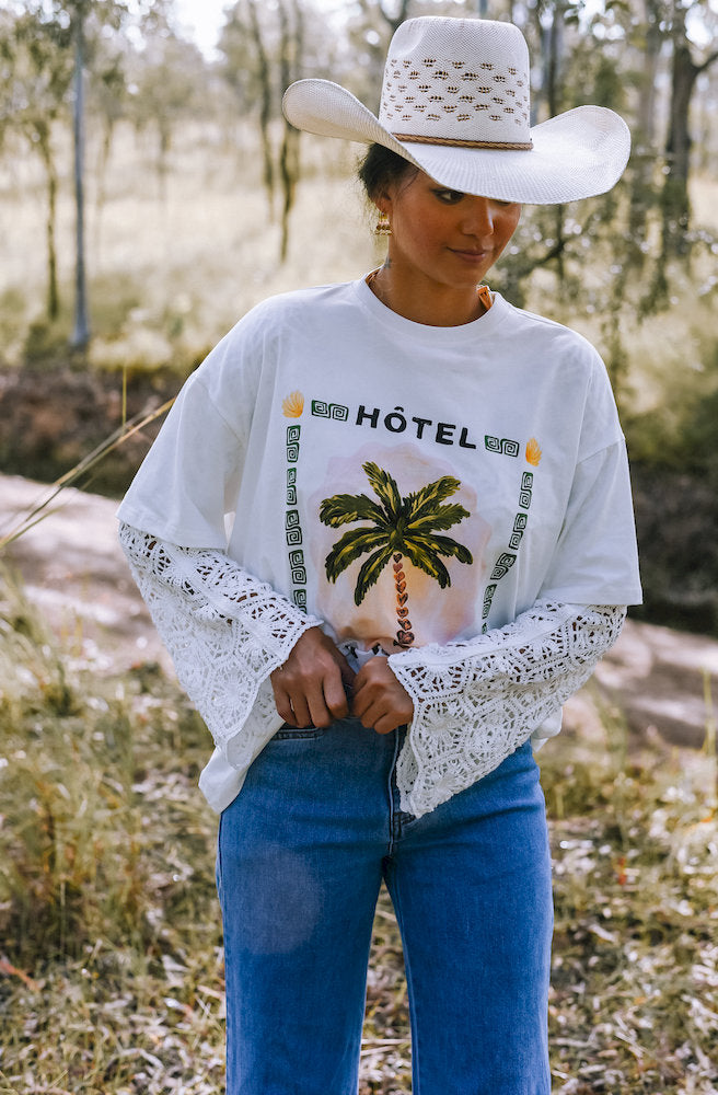 White La Palma Tee