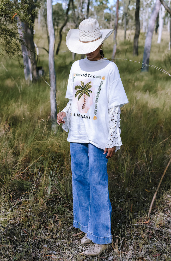 White La Palma Tee