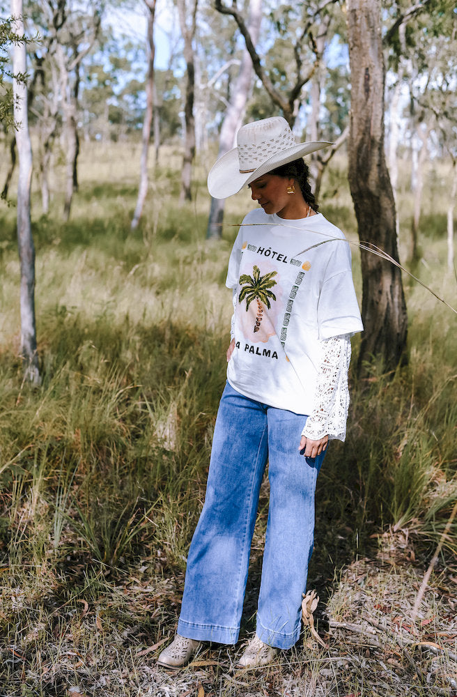 White La Palma Tee