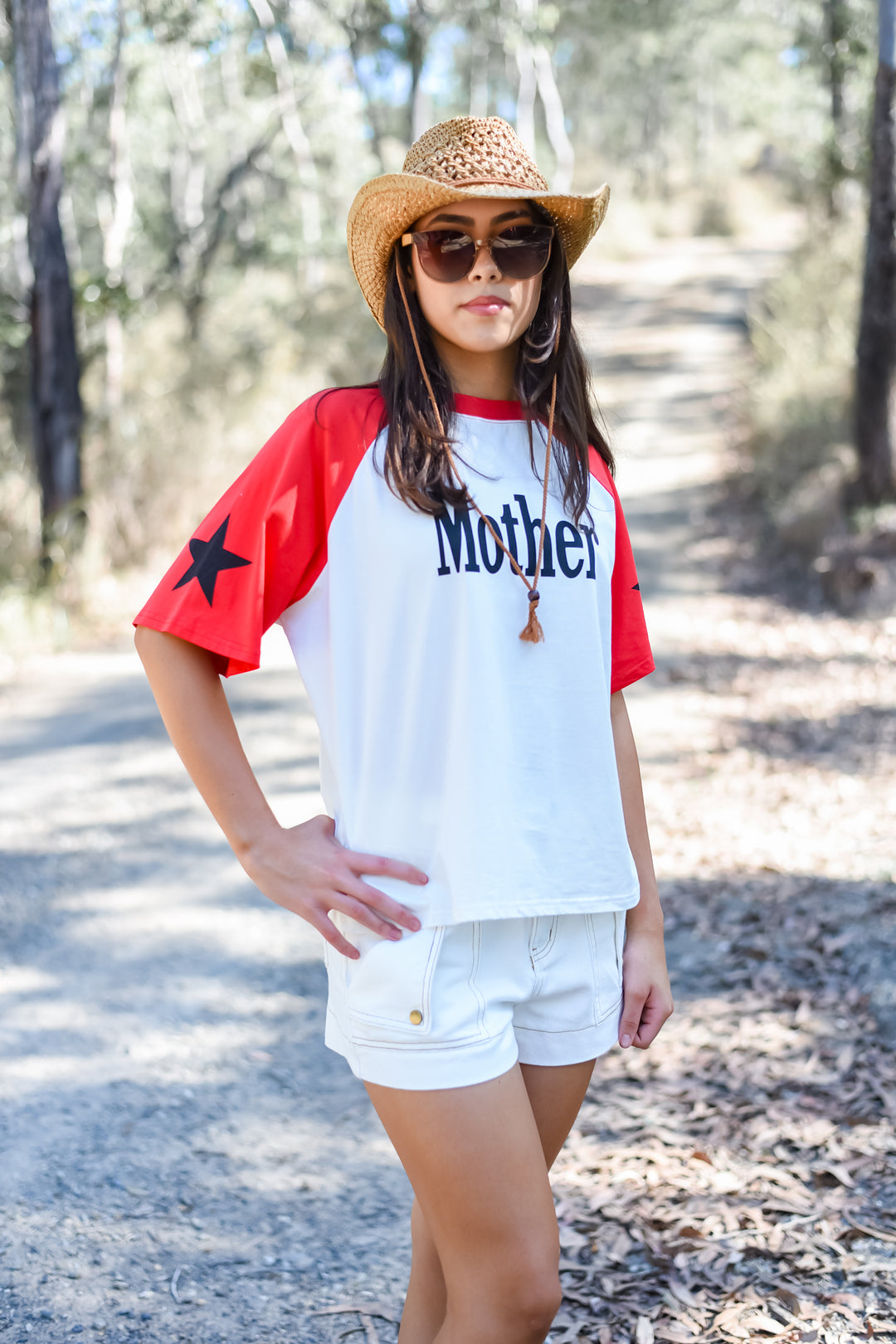 White Mother Tee