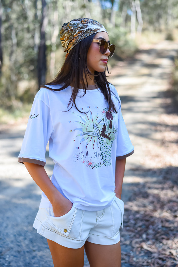 White Soul Surf Tee