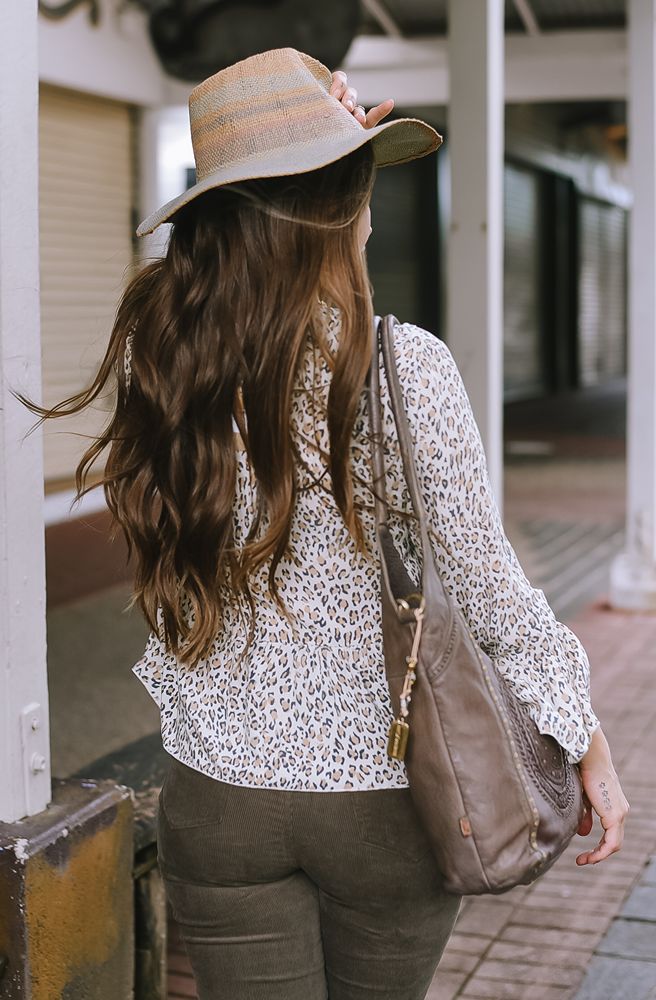 Wild Whispers Frill Shirt Back View