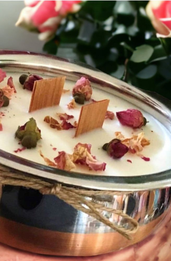 Wine and Roses Candles