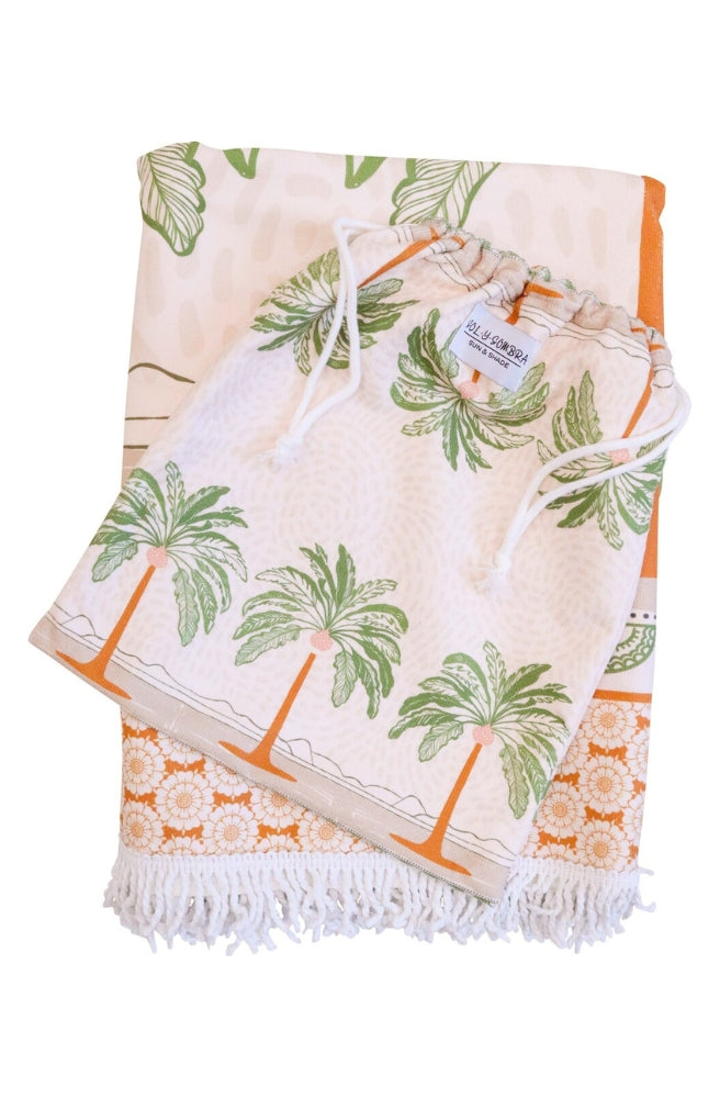 XL Beach Towel Palm Trio