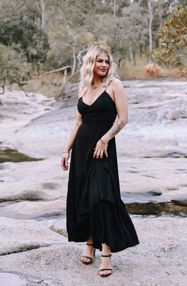 Ebony Sophia Maxi Dress