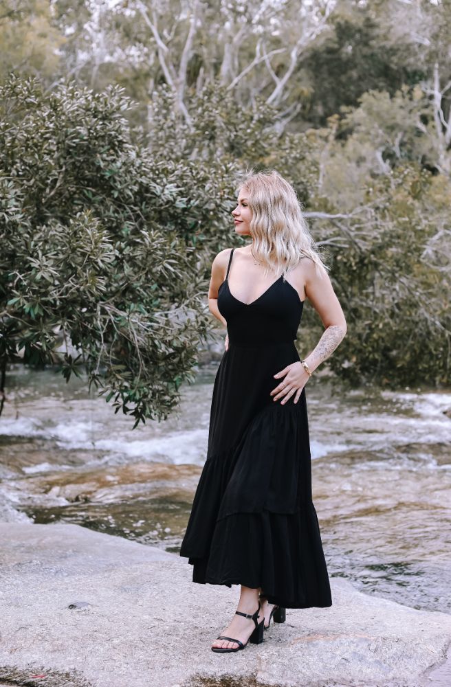 Ebony Sophia Maxi Dress