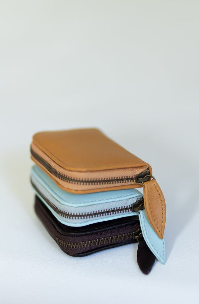 boho accessories coin purse handmade leather