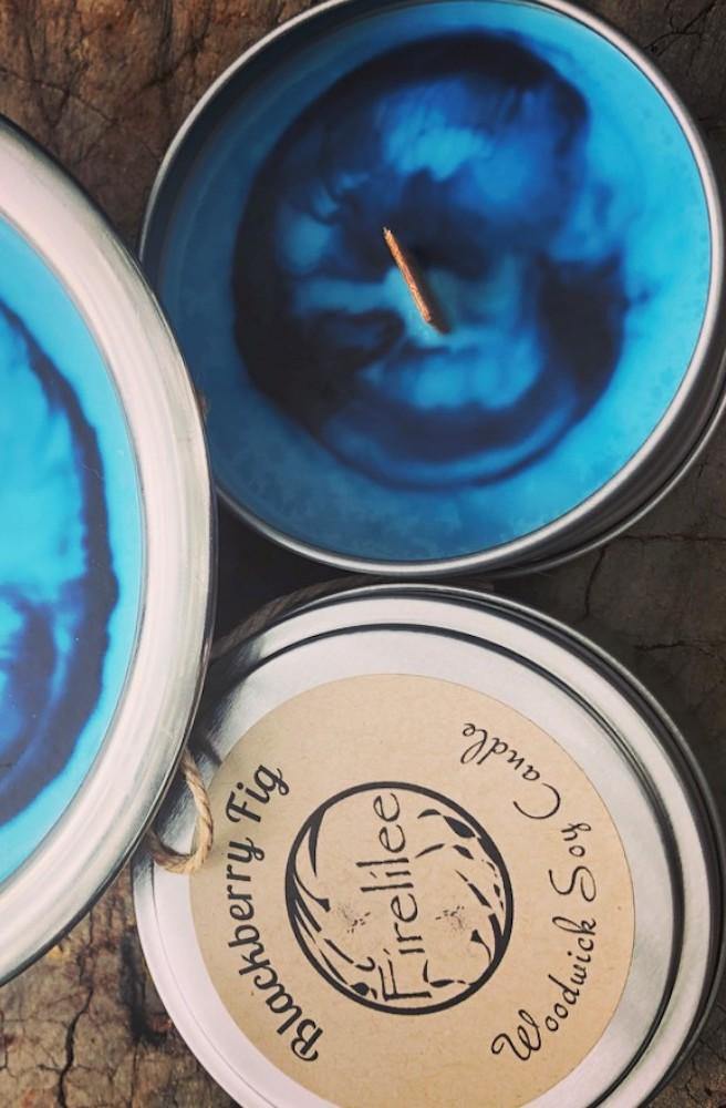 Blackberry and Fig Soy Wax Candles