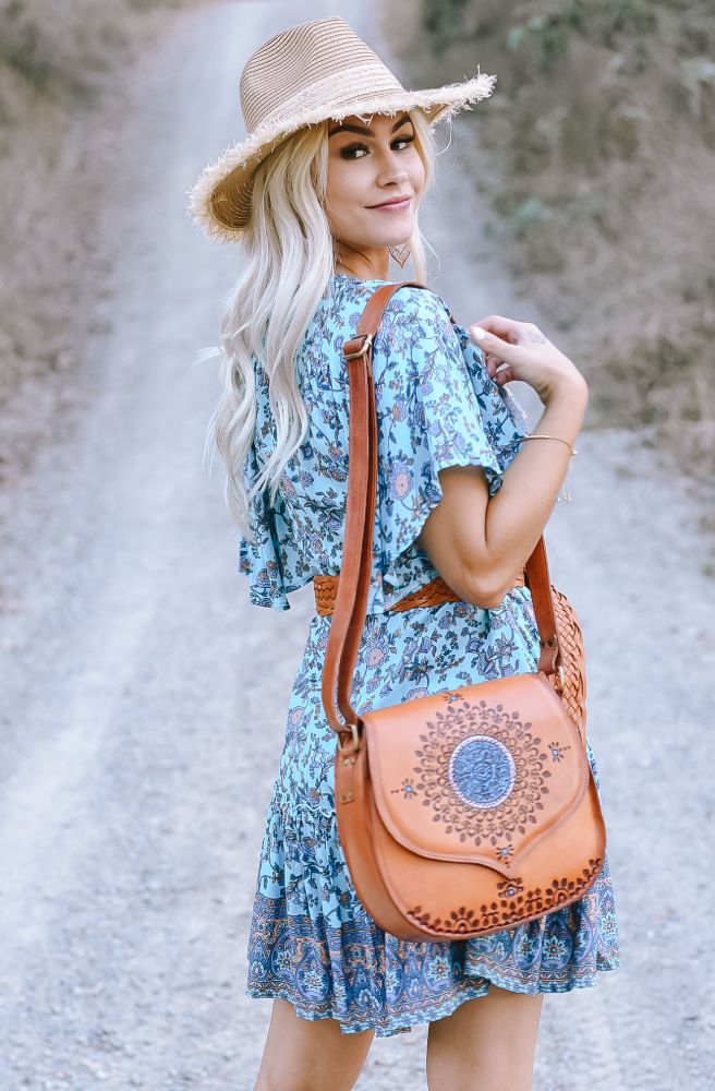 boho crossbody bags australia authentic handtooled leather