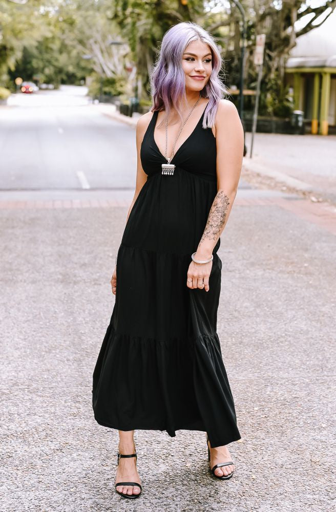 Ebony Seeker Maxi Dress