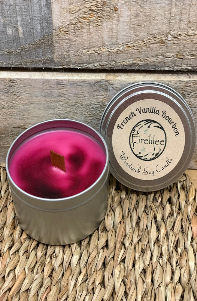 French Vanilla Bourbon Candles