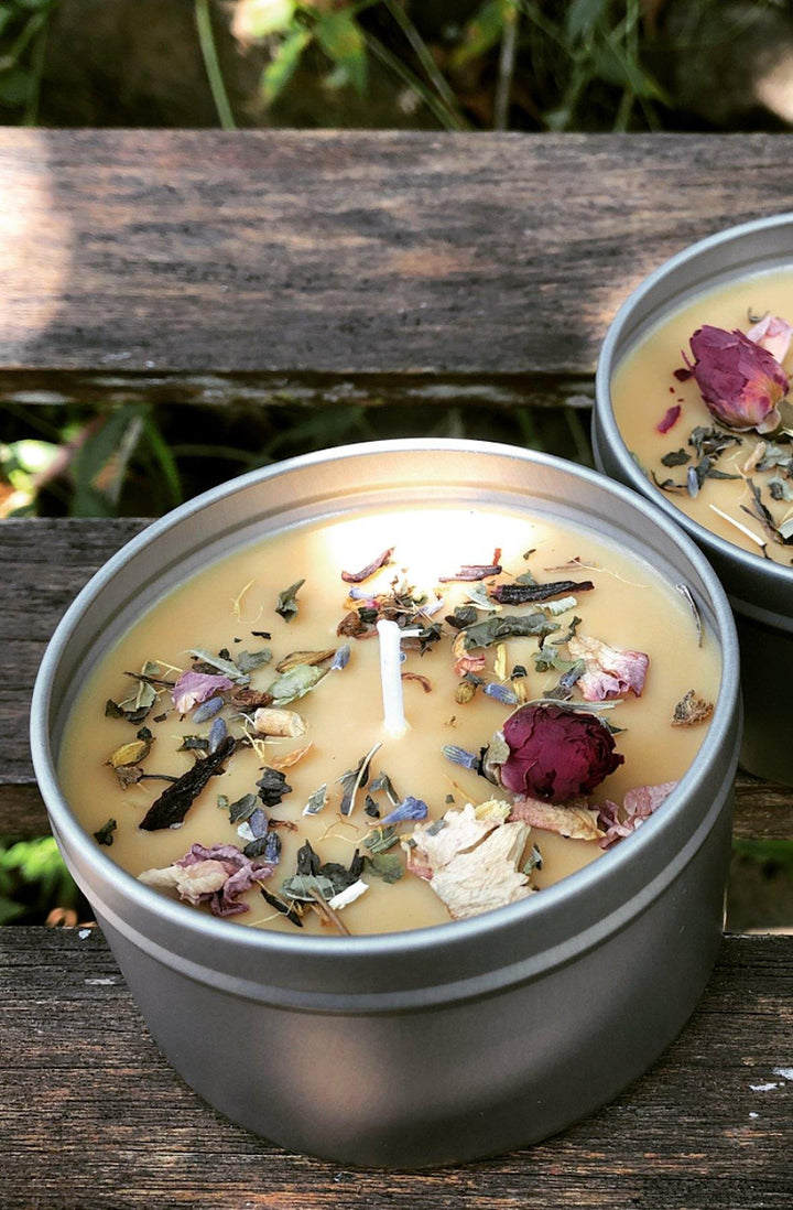 Botanical Range Gypsy Firewick Candle | Bohemian Style by Tonketti 