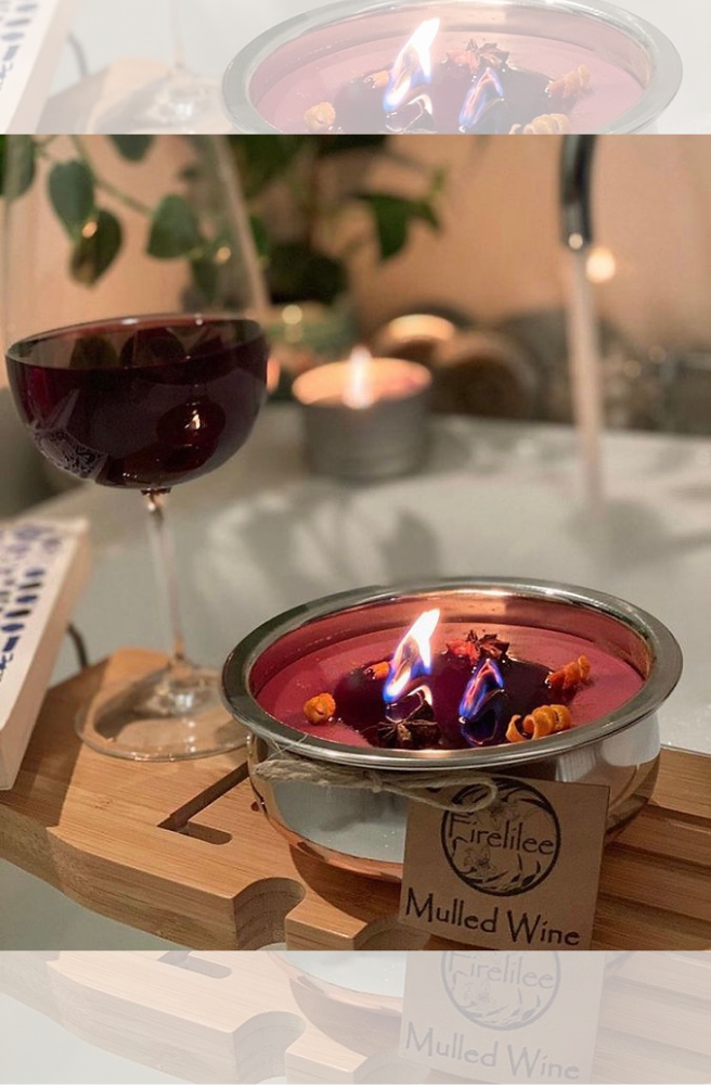 Mulled Wine Candle, Hand Poured Soy