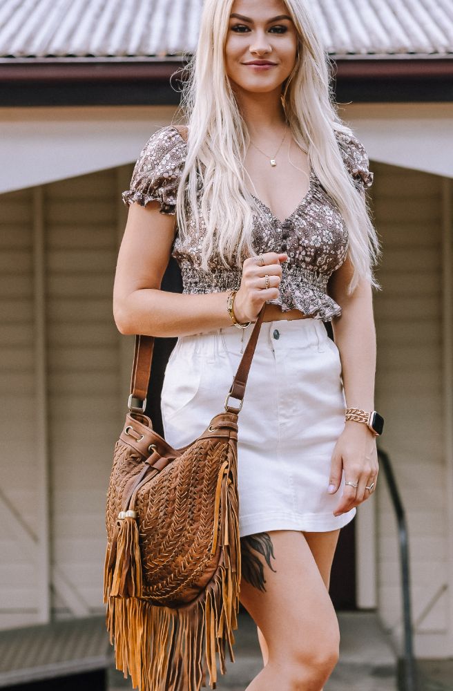 boho leather crossbody bags australia