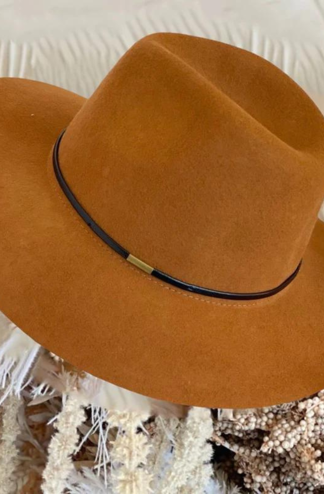 Wool Panama Honeycomb Hat