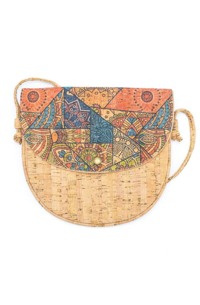 eco friendly cork handbag boho design