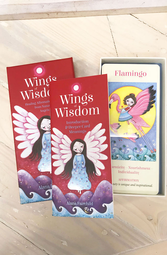 Wings Of Wisdom Affirmation Cards by Alana Fairchild | Bohemian Style by Tonketti 
