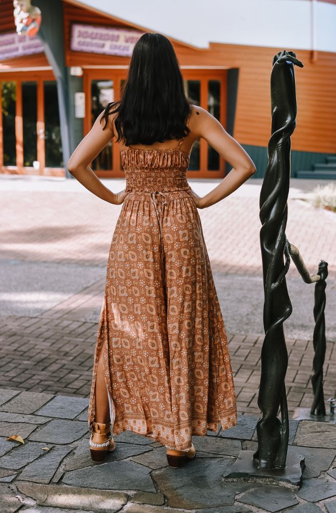 Brown Bayou Drifter Pants Back View